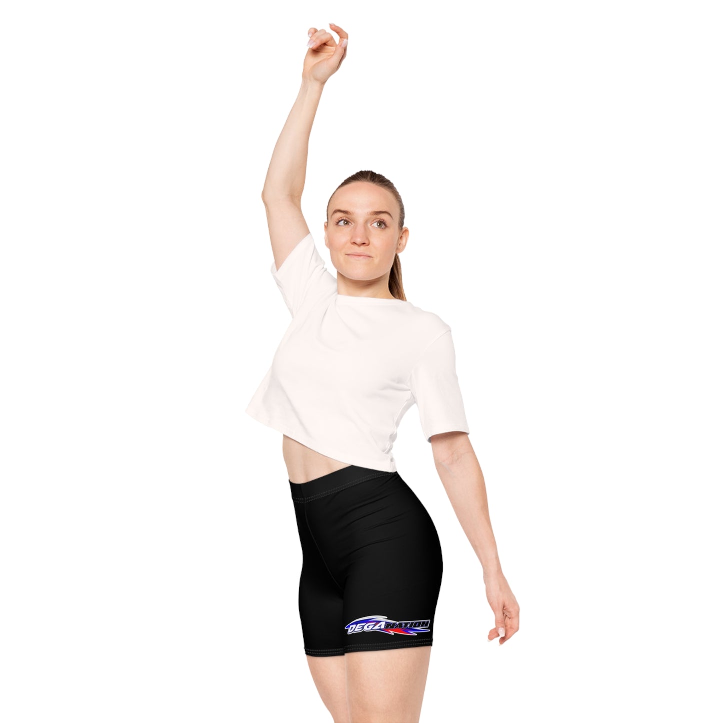 Women's Degan Nation Biker Shorts | Athletic Comfort & Style
