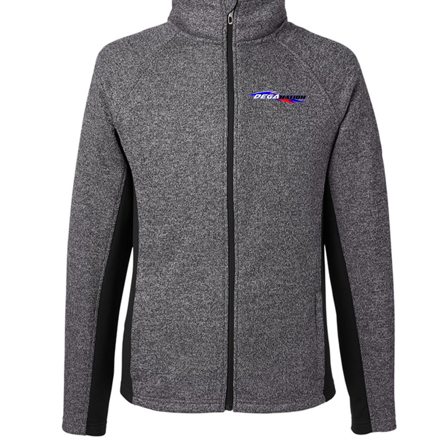 BLACK HTHR/ BLK - FRONT