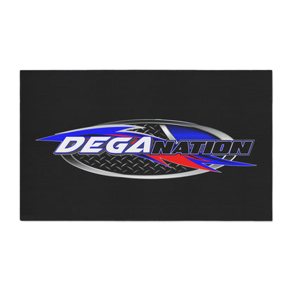 Custom Heavy Duty Floor Mat with Deganation Logo - Durable & Stylish for Auto Enthusiasts