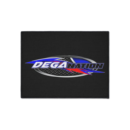 Custom Heavy Duty Floor Mat with Deganation Logo - Durable & Stylish for Auto Enthusiasts
