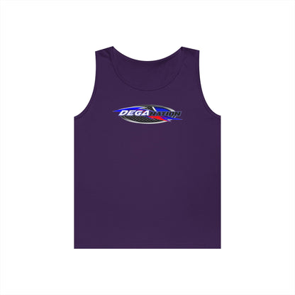 Retro Dega Nation Unisex Heavy Cotton Tank Top - Vintage Inspired Summer Wear