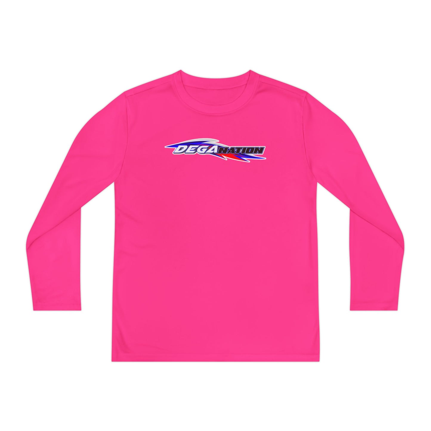Youth Long Sleeve Racing Tee, Perfect for Young Athletes, Gift for Sports Events, Outdoor Activities, Team Spirit, Birthday Present