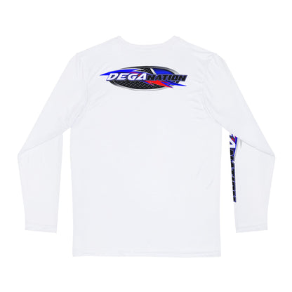 Men's Long Sleeve Graphic Shirt - Sporty Style for Active Lifestyle, Perfect for Gift, Everyday Wear, Casual Outings, Outdoor Adventures