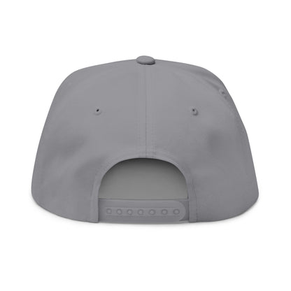 Stylish Flat Bill Cap - Embroidered DESA Nation, Sporty Hat, Gift for Sports Fans, Custom Snapback, Fashionable Headwear
