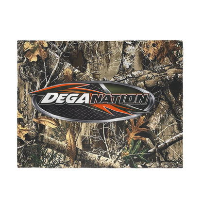 DegaNation Camo Double-Sided Flag — Outdoor Hunting & Truck Banner