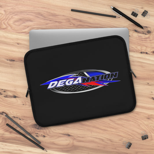 Sleek Laptop Sleeve with DEGA NATION Design | Perfect for Students, Professionals, Tech Lovers, Gift for Holidays, Travel Accessories