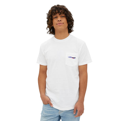 Dega Nation Unisex Pocket T-Shirt | Cool Casual Wear, Summer Outfit, Gift for Car Lovers, Graphic Tee, Everyday Comfort