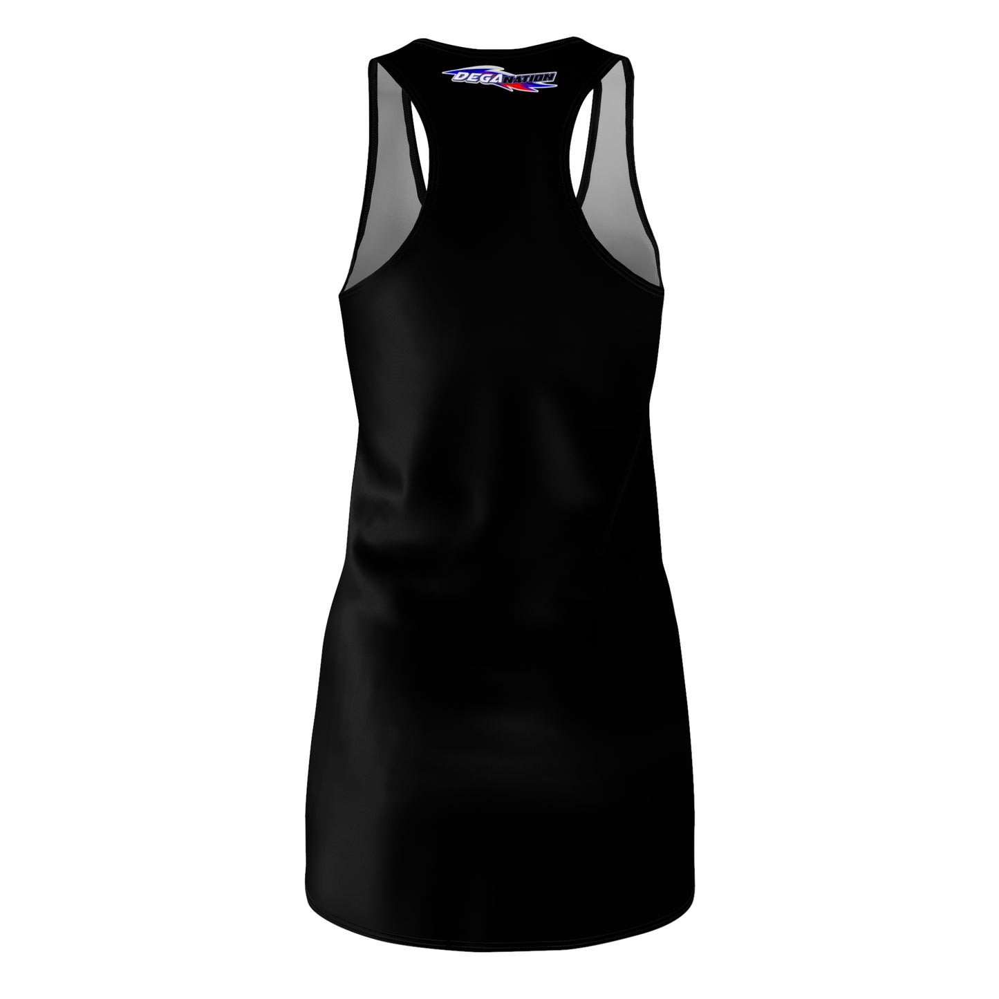 Women’s Sporty Racerback Dress | Perfect for Activewear, Gym, Casual Outings, Summer Events, Deganation Design, AOP Fashion