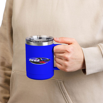DegaNation 15oz Insulated Coffee Tumbler Mug