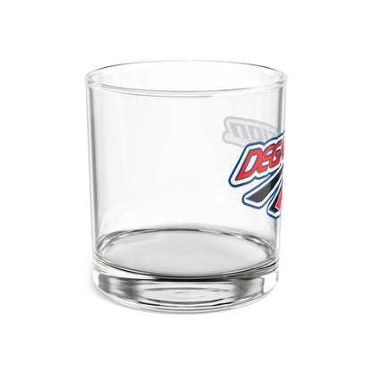 Custom Racing Rocks Glass, 10oz Whiskey