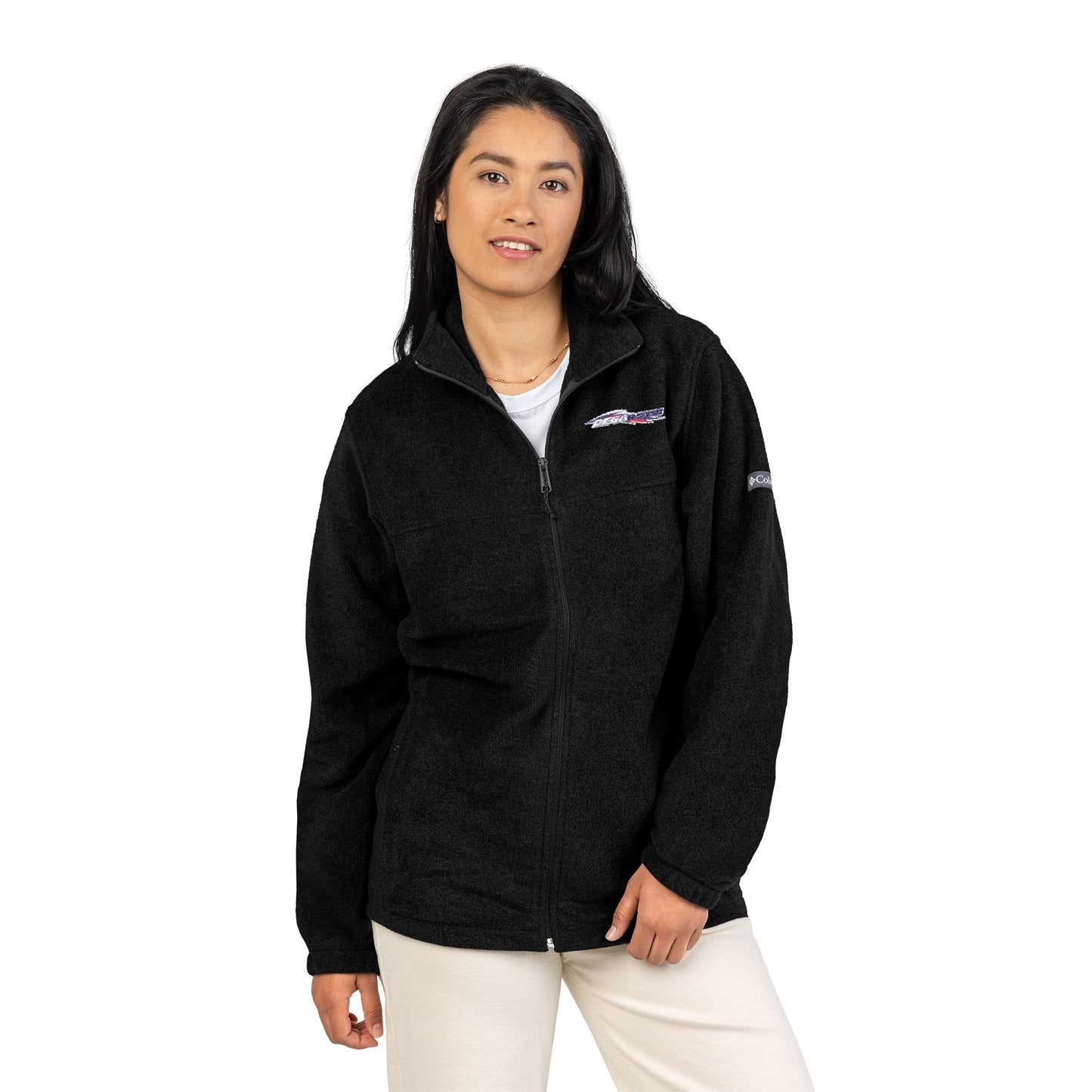 Unisex Fleece Jacket with Embroidery - Cozy Layer, Perfect for Outdoor Adventures, Gift for Nature Lovers, Casual Wear, Travel