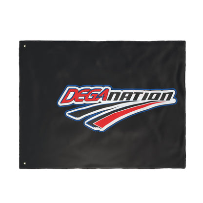 Double Sided Flag - DEGA Nation, Custom Racing Banner, Sports Decor, Outdoor Flag, Fan Merchandise