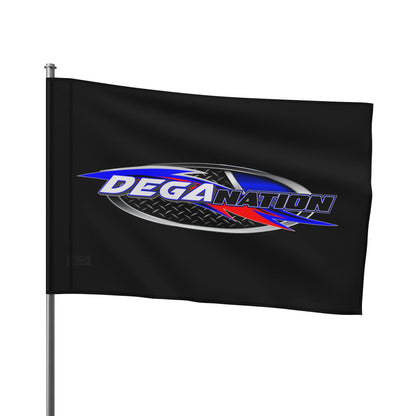 DegaNation Flag Journal | Racer's Notebook | Motorsports Gift | Car Enthusiast Decor | Racing Memorabilia | Gift for Him