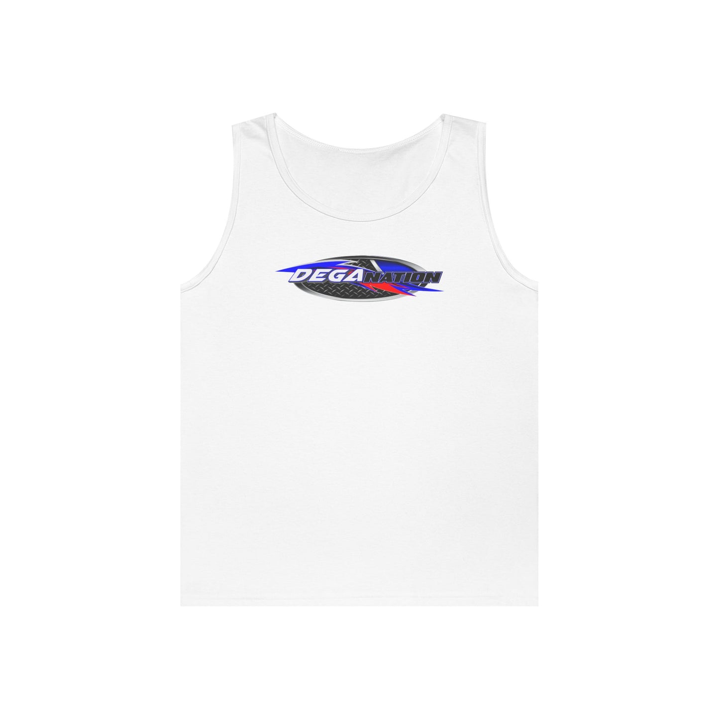 Retro Dega Nation Unisex Heavy Cotton Tank Top - Vintage Inspired Summer Wear