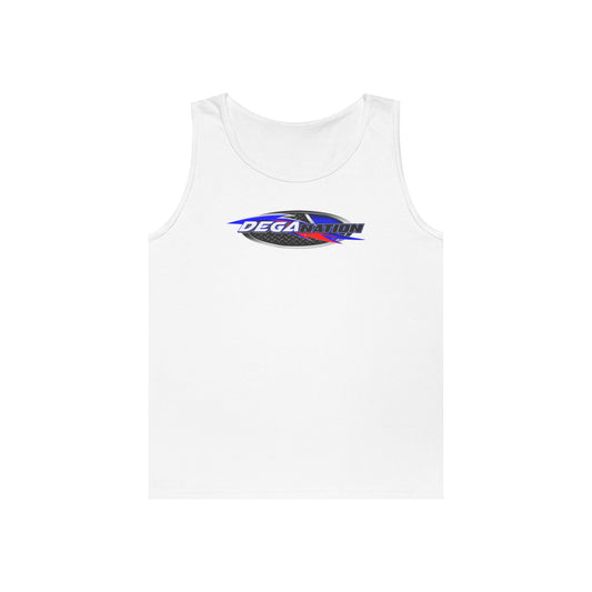 Retro Dega Nation Unisex Heavy Cotton Tank Top - Vintage Inspired Summer Wear