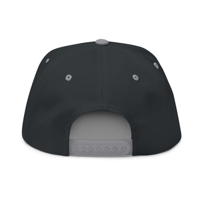 Stylish Flat Bill Cap - Embroidered DESA Nation, Sporty Hat, Gift for Sports Fans, Custom Snapback, Fashionable Headwear