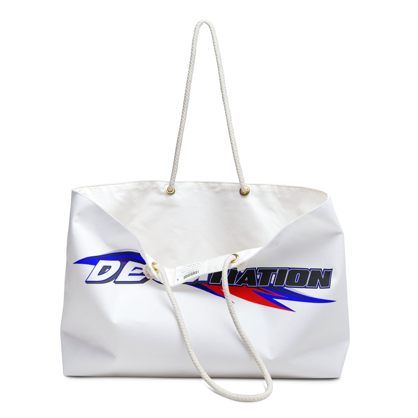 Stylish Weekender Bag for Travel, Gym, Sports, and Daily Use, Perfect Gift for Adventurers and Fitness Enthusiasts, DEGANATION Logo