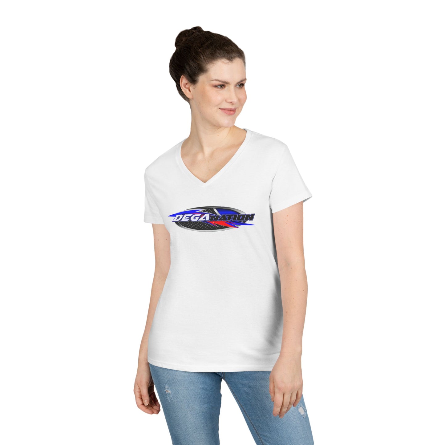 Ladies' V-Neck T-Shirt
