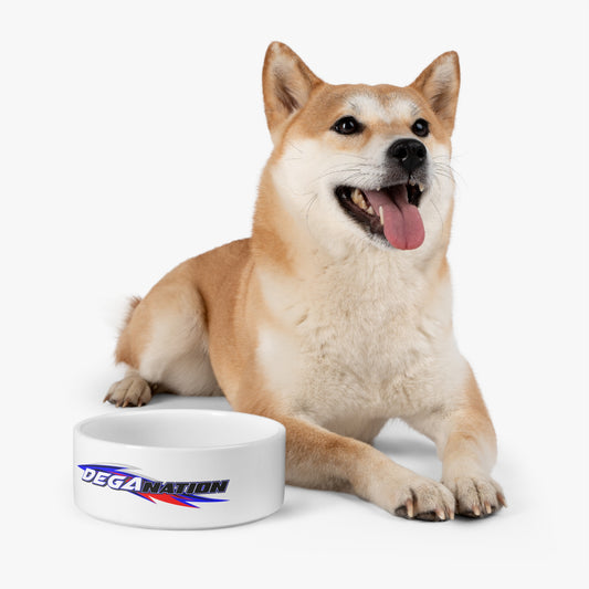 Personalized Pet Bowl for Dog Lovers, Custom Pet Dish, Stylish Dog Feeding Bowl, Unique Pet Gift, Deganation Pet Bowl