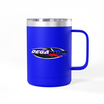 DegaNation 15oz Insulated Coffee Tumbler Mug