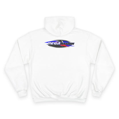Champion Hoodie with Dega Nation Design – Cozy Sweatshirt for Fans, Perfect for Casual Days, Gifts, and Events