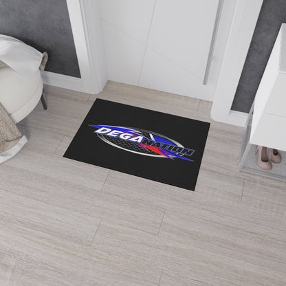 Custom Heavy Duty Floor Mat with Deganation Logo - Durable & Stylish for Auto Enthusiasts