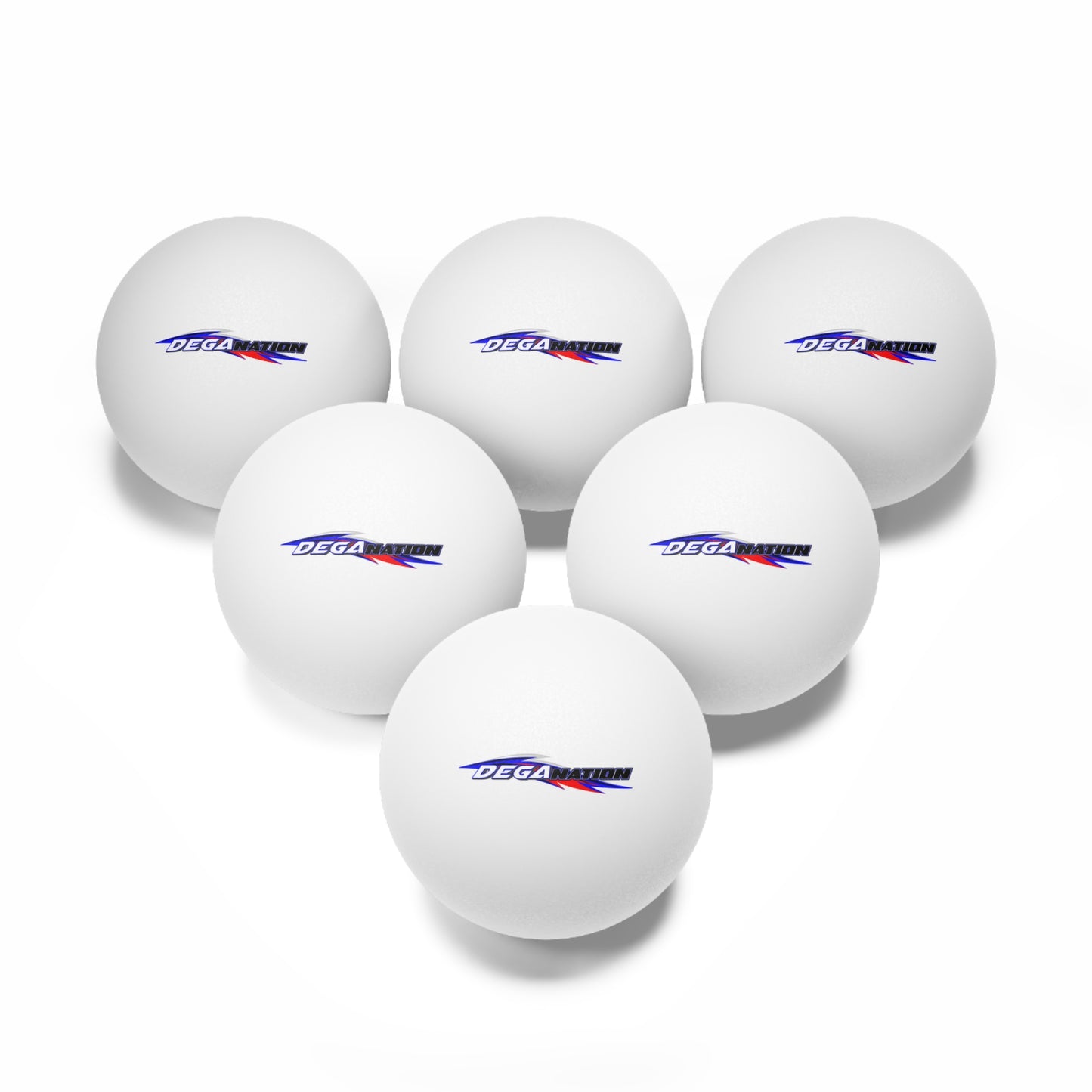 Ping Pong Ball Set, 6 pcs | Premium Table Tennis Balls for Parties, Sports, Game Nights, Beach Fun, Outdoor Activities