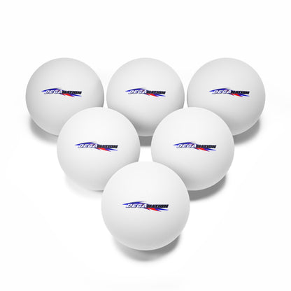 Ping Pong Ball Set, 6 pcs | Premium Table Tennis Balls for Parties, Sports, Game Nights, Beach Fun, Outdoor Activities