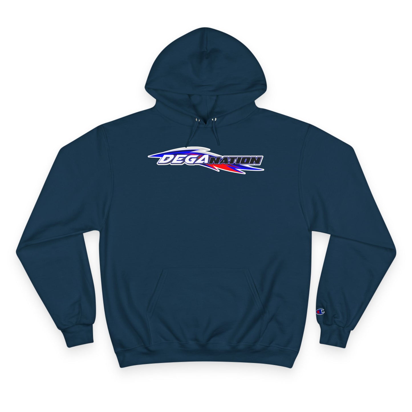 Champion Hoodie with Dega Nation Design – Cozy Sweatshirt for Fans, Perfect for Casual Days, Gifts, and Events