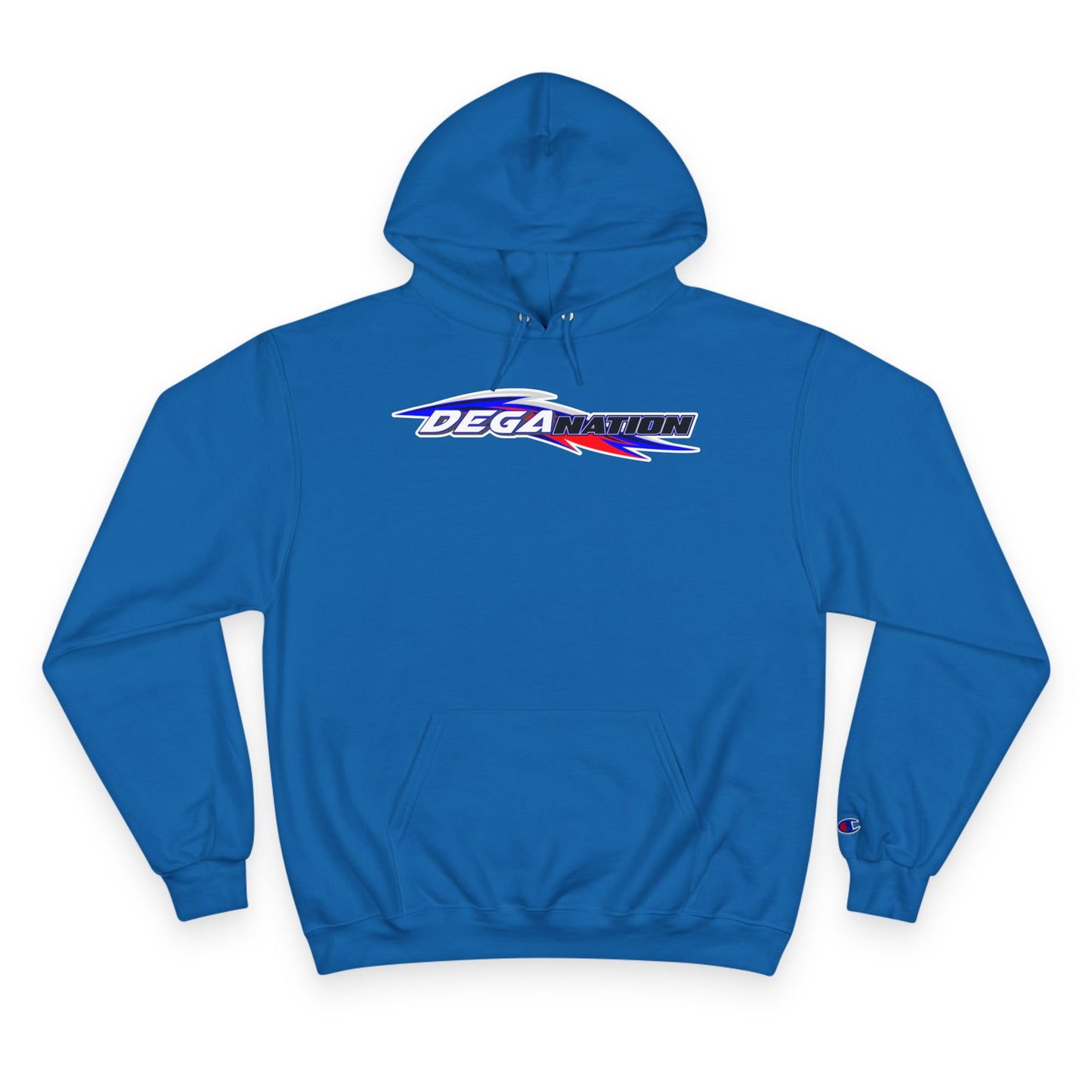 Champion Hoodie with Dega Nation Design – Cozy Sweatshirt for Fans, Perfect for Casual Days, Gifts, and Events