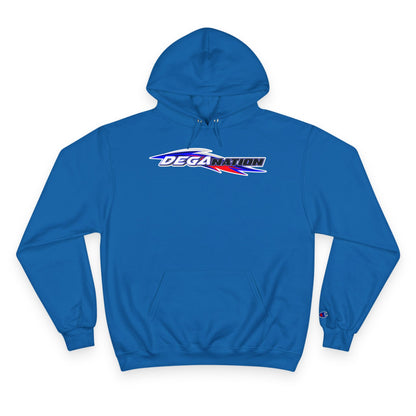 Champion Hoodie with Dega Nation Design – Cozy Sweatshirt for Fans, Perfect for Casual Days, Gifts, and Events