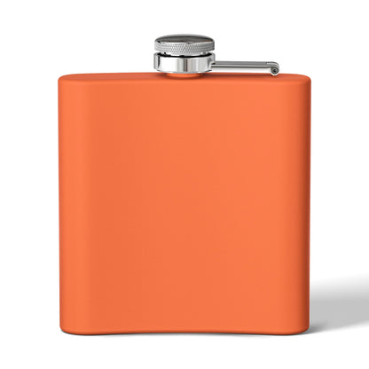 Personalized Deganation Stainless Steel Flask - 6oz Engraved Drinkware for Sports Enthusiasts