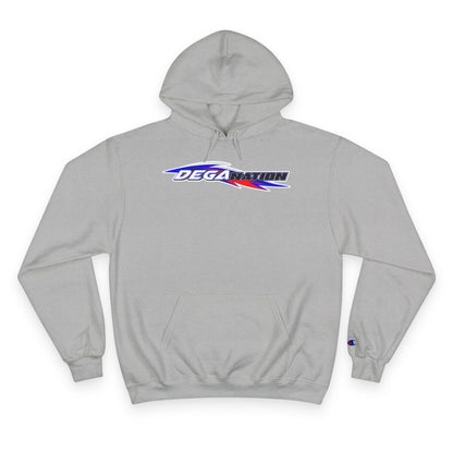 Champion Hoodie with Dega Nation Design – Cozy Sweatshirt for Fans, Perfect for Casual Days, Gifts, and Events