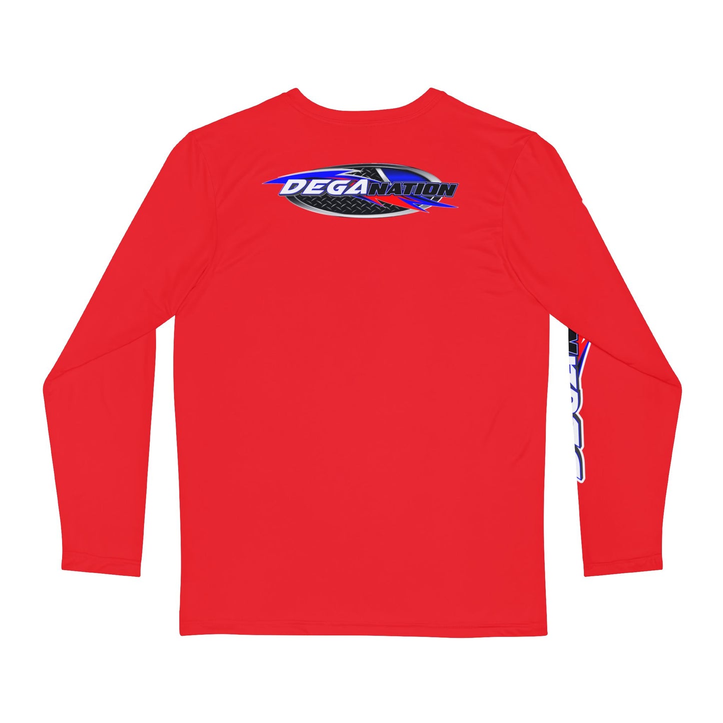 Men's Long Sleeve Performance Shirt - Stylish Sports Tee with Bold Graphics