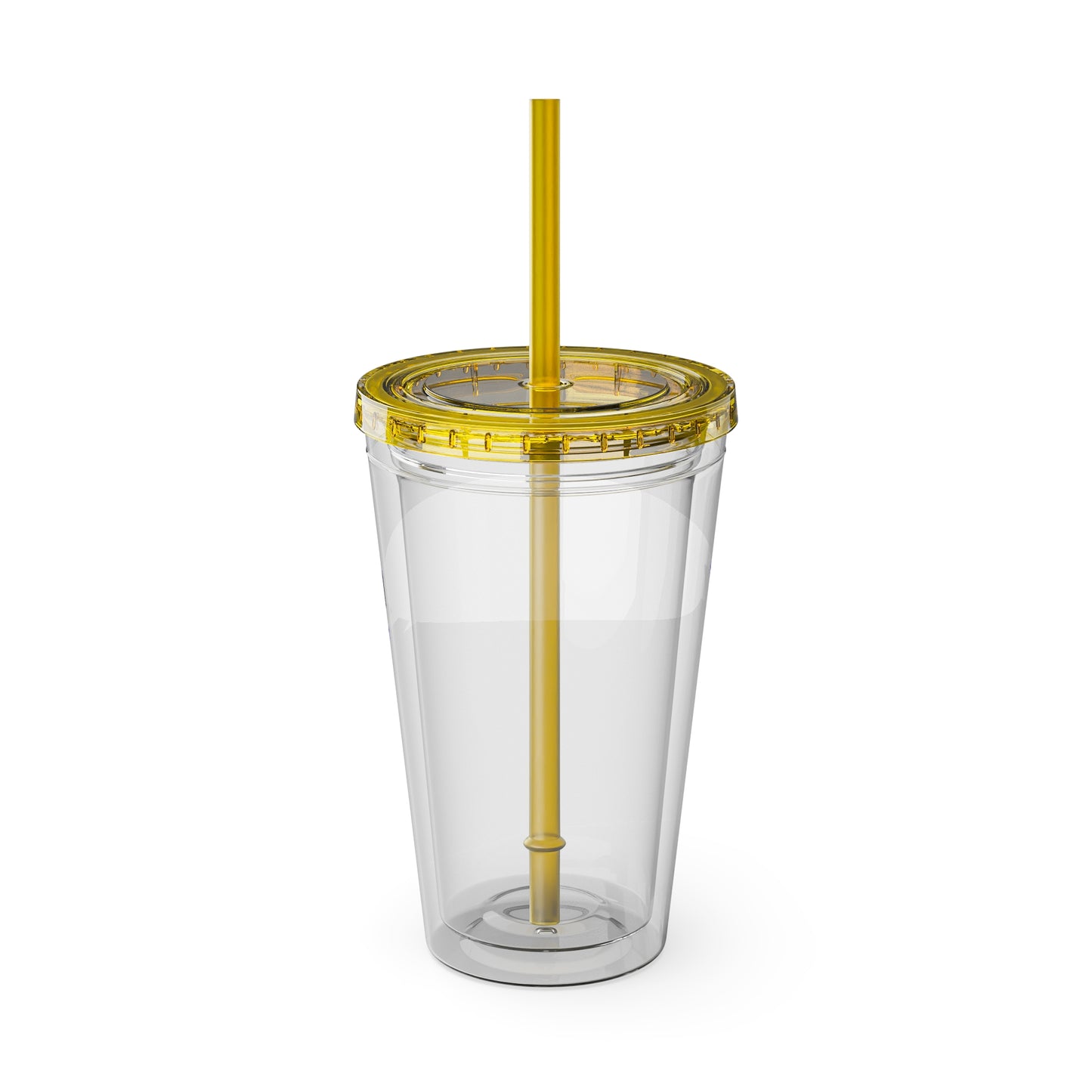 16oz Sunsplash Double-Wall Tumbler with Straw
