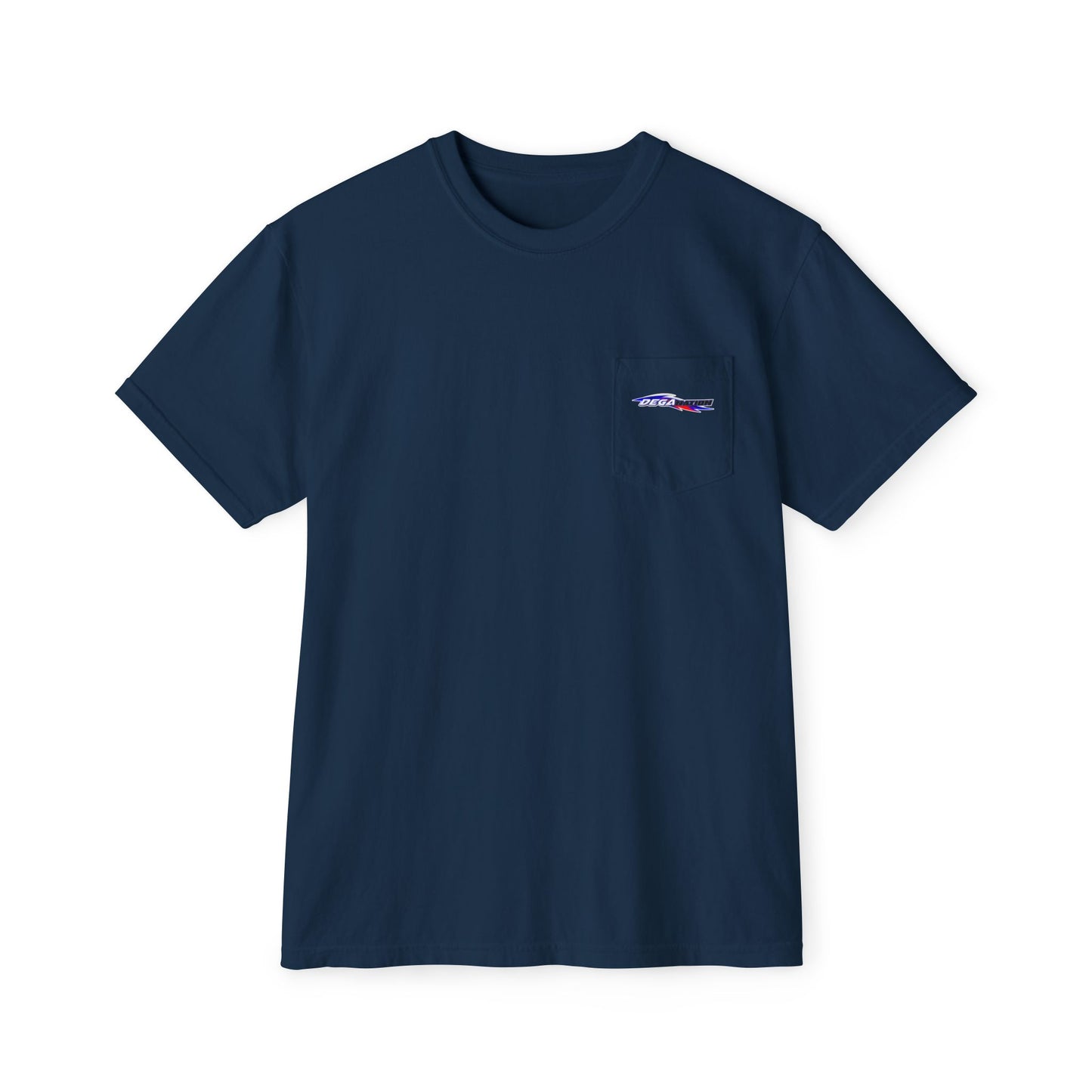 Dega Nation Unisex Pocket T-Shirt | Cool Casual Wear, Summer Outfit, Gift for Car Lovers, Graphic Tee, Everyday Comfort