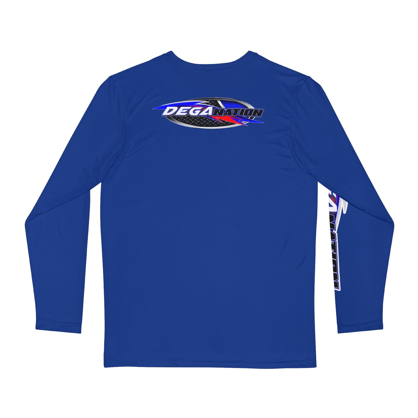 Men's Long Sleeve Shirt with DegaNation Design - Cool, Casual Wear for Sports Lovers, Gifts, Relaxation, and Outdoor Activities