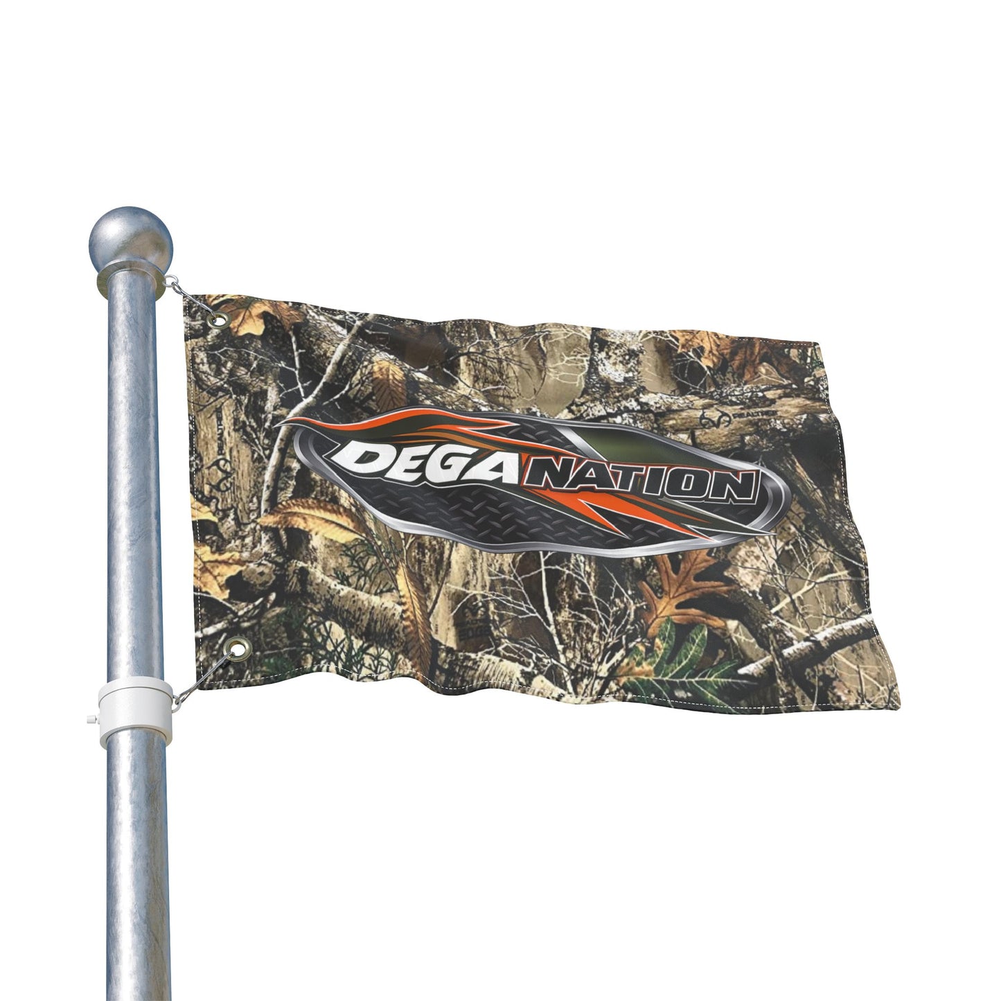 Camo DegaNation Double-Sided Flag