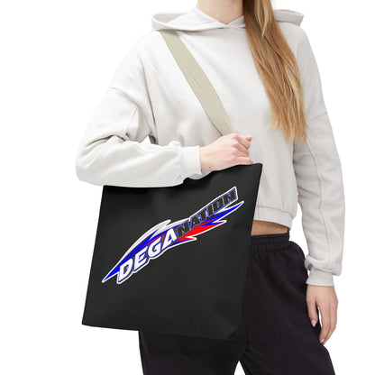 Sporty Tote Bag for Everyday Adventures | DegaNation Design, Eco-Friendly, Gym, Beach, Travel, Shopping