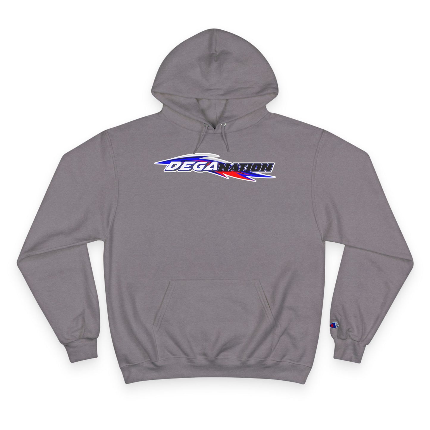 Champion Hoodie with Dega Nation Design – Cozy Sweatshirt for Fans, Perfect for Casual Days, Gifts, and Events