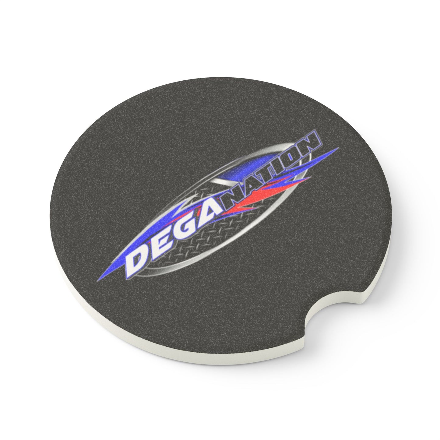 Soapstone Car Coaster: Customizable Drink Holder for Car, Auto Accessory, Dega Nation Fan Gear, Perfect Gift for Car Lovers, Stylish [...]