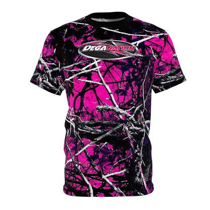 Pink Camo Tee — DegaNation All-Over Print Graphic Shirt