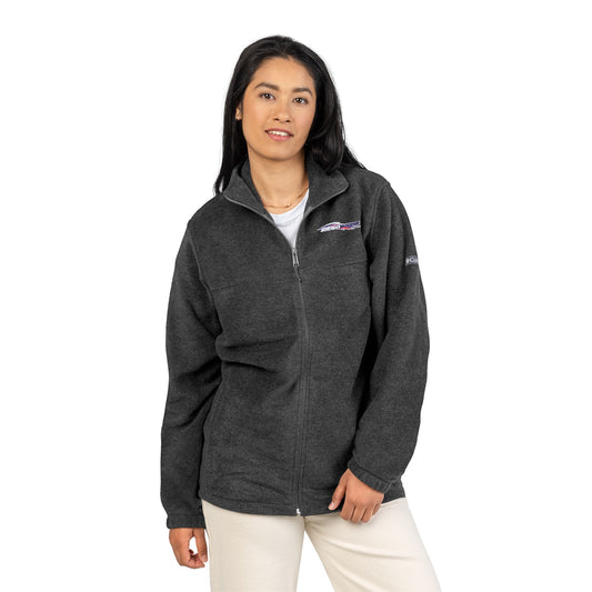Unisex Fleece Jacket with Embroidery - Cozy Layer, Perfect for Outdoor Adventures, Gift for Nature Lovers, Casual Wear, Travel