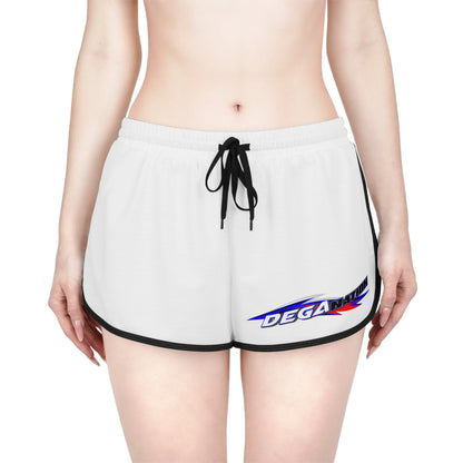 Women's Relaxed Sports Shorts with Degan Nation Logo - Comfortable Athletic Wear