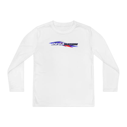 Youth Long Sleeve Racing Tee, Perfect for Young Athletes, Gift for Sports Events, Outdoor Activities, Team Spirit, Birthday Present