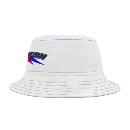 DEGA NATION Bucket Hat, Trendy Beach Hat, Summer Accessory, Gift for Racing Fans, Outdoor Style