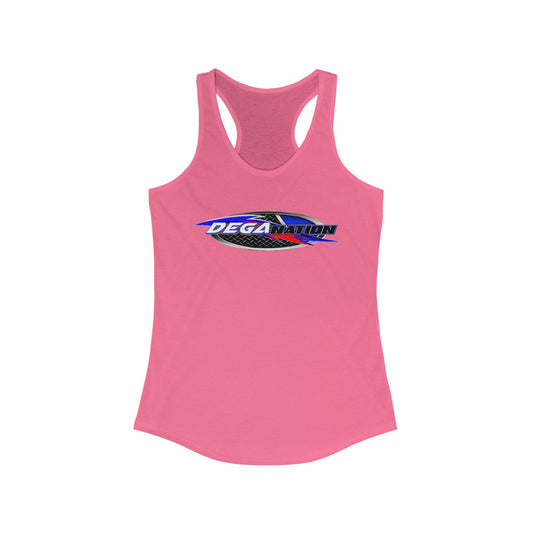 Racerback Tank Top, Women’s Active Wear, Motivational Gym Wear, Casual Summer Outfit, Fitness Apparel, Race Day Shirt