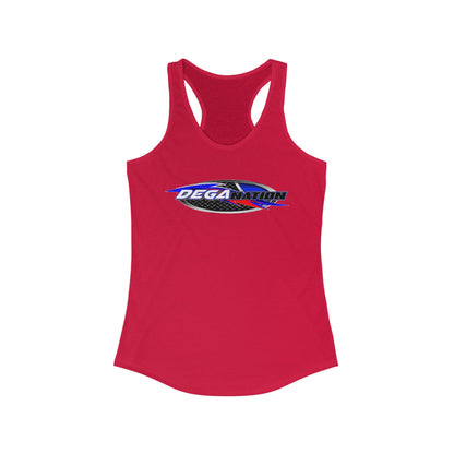 Racerback Tank Top, Women’s Active Wear, Motivational Gym Wear, Casual Summer Outfit, Fitness Apparel, Race Day Shirt