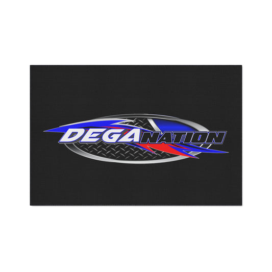 Custom Heavy Duty Floor Mat with Deganation Logo - Durable & Stylish for Auto Enthusiasts