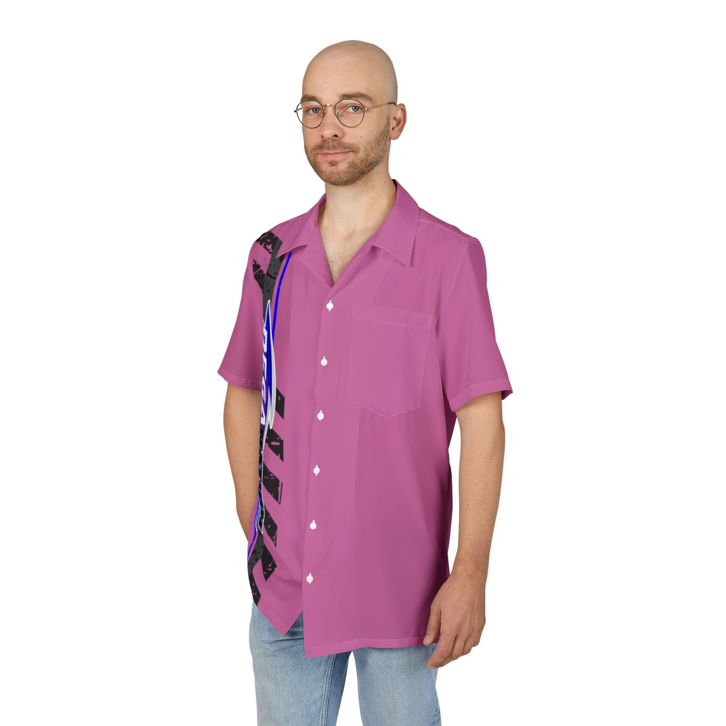 Copy of Copy of Unisex Hawaiian Button-Down Shirt with Racing Design - Perfect for Beach Days, Summer Parties, and Racing Fans, Great Gift Idea, [...]